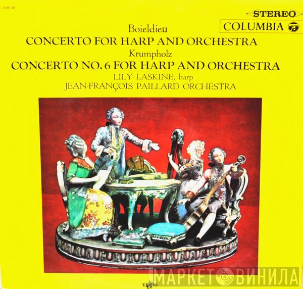 / François-Adrien Boieldieu , Johann Baptist Krumpholtz , Lily Laskine  Orchestre De Chambre Jean-François Paillard  - Boieldieu:  Concerto For Harp And Orchestra  / Krumpholz: Concerto No.6 For Harp And Orchestra