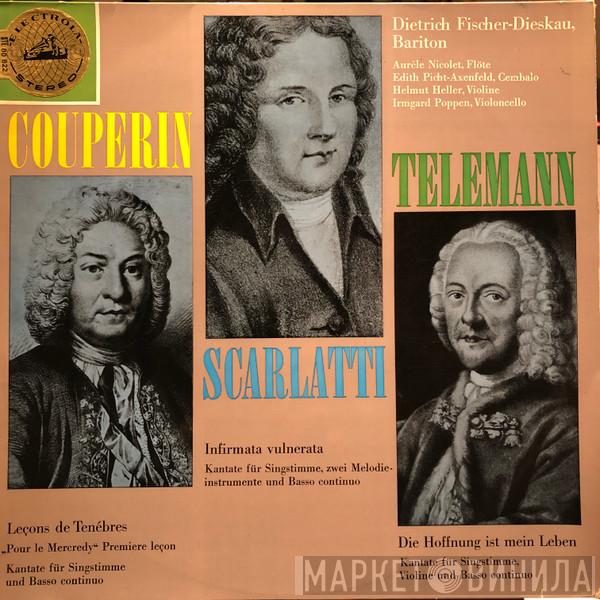 , François Couperin , Alessandro Scarlatti , Georg Philipp Telemann  Dietrich Fischer-Dieskau  - Leco̧ns de Ténèbres / Cantata Infirmata Vulnerata / Cantata: Die Hoffnung Ist Mein Leben