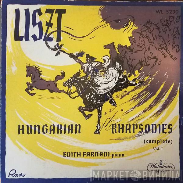 ; Franz Liszt  Edith Farnadi  - Hungarian Rhapsodies (Complete) Vol. I