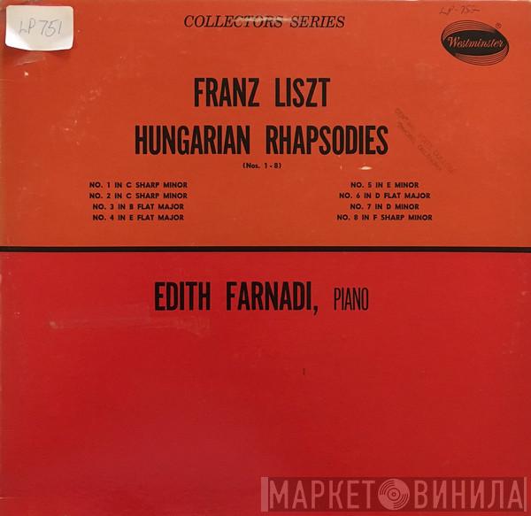 ; Franz Liszt  Edith Farnadi  - Hungarian Rhapsodies (Complete) Vol. I