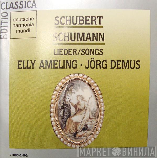 , Franz Schubert , Robert Schumann , Elly Ameling , Jörg Demus  Hans Deinzer  - Schubert/Schumann - Lieder
