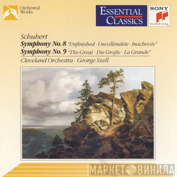 • Franz Schubert • The Cleveland Orchestra  George Szell  - Symphony No. 8 / Symphony No. 9