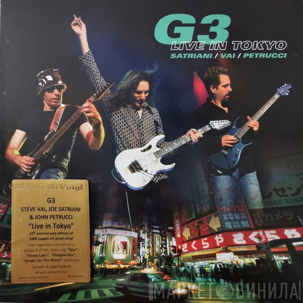 , G3  / Joe Satriani / Steve Vai  John Petrucci  - G3 Live In Tokyo