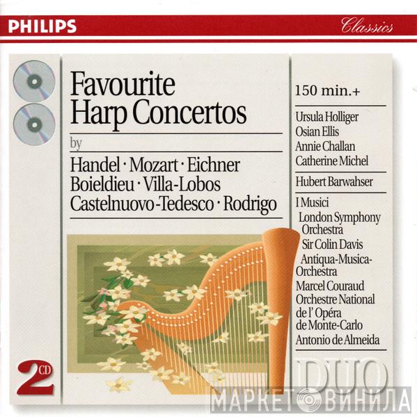 / Georg Friedrich Händel / Wolfgang Amadeus Mozart / Ernst Eichner / François-Adrien Boieldieu / Heitor Villa-Lobos / Mario Castelnuovo Tedesco , Joaquín Rodrigo  - Favourite Harp Concertos