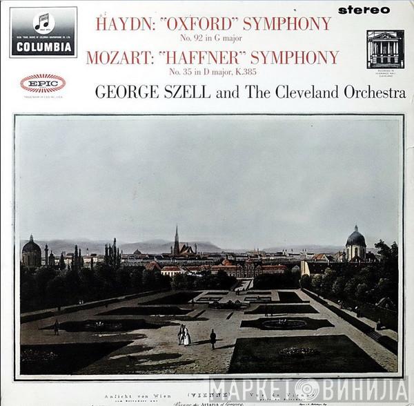 , George Szell , The Cleveland Orchestra , Wolfgang Amadeus Mozart  Joseph Haydn  - Oxford Symphony No. 92 / Haffner Symphony