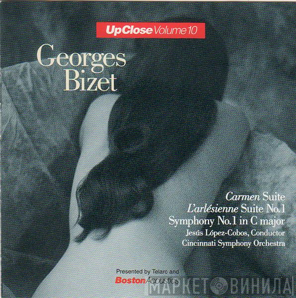 / Georges Bizet / Jesús López-Cobos  Cincinnati Symphony Orchestra  - Carmen Suite / L'arlesienne Suite No. 1 / Symphony No. 1 In C Major