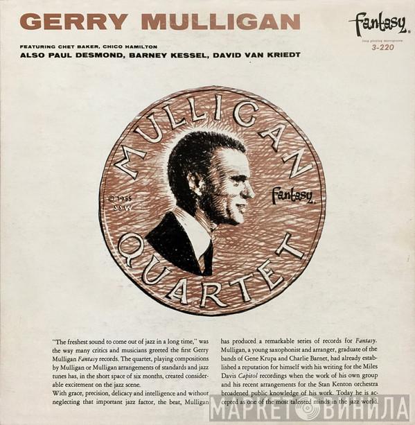 , Gerry Mulligan Featuring Gerry Mulligan Quartet , Chet Baker Also Chico Hamilton , Paul Desmond , Barney Kessel  Dave Van Kriedt  - Gerry Mulligan / Paul Desmond