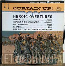 / Gioacchino Rossini / Jacques Offenbach / Georges Bizet / Franz von Suppé , Paul Paray  Detroit Symphony Orchestra  - Heroic Overtures