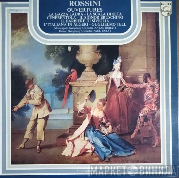 / Gioacchino Rossini / Minneapolis Symphony Orchestra  Detroit Symphony Orchestra  - Ouvertures