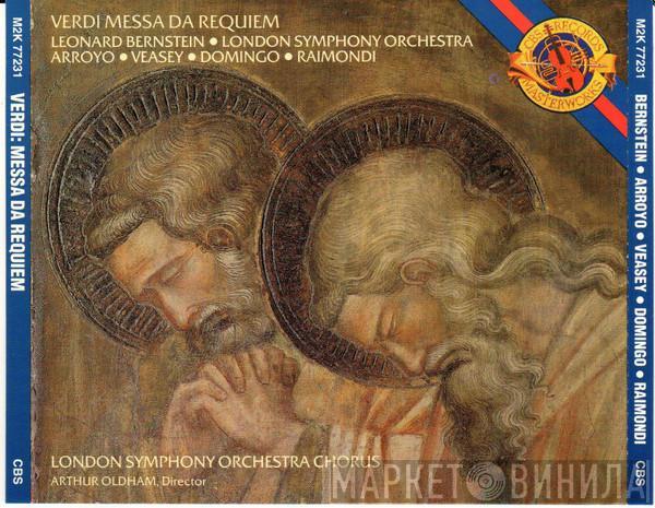 - Giuseppe Verdi · Leonard Bernstein · The London Symphony Orchestra · Martina Arroyo · Josephine Veasey · Placido Domingo - Ruggero Raimondi / London Symphony Chorus  Arthur Oldham  - Messa Da Requiem