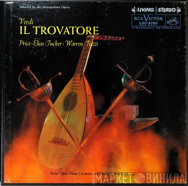 , Giuseppe Verdi , Leontyne Price , Rosalind Elias , Richard Tucker  , Leonard Warren , Giorgio Tozzi And Orchestra Del Teatro Dell'Opera Di Roma / Coro Del Teatro Dell'Opera Di Roma  Arturo Basile  - Il Trovatore