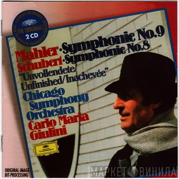 / Gustav Mahler - Franz Schubert , The Chicago Symphony Orchestra  Carlo Maria Giulini  - Mahler Symphonie No. 9 / Schubert Symphonie No.8