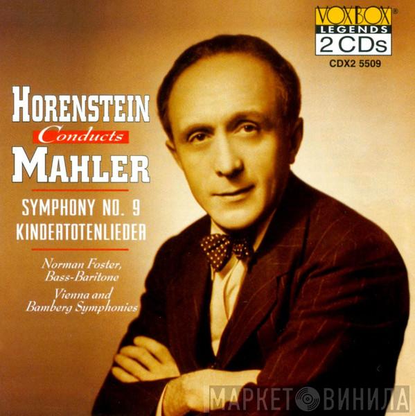, Gustav Mahler , Norman Foster , Jascha Horenstein , Bamberger Symphoniker  Wiener Symphoniker  - Horenstein Conducts Mahler (Symphony No. 9 / Kindertotenlieder)