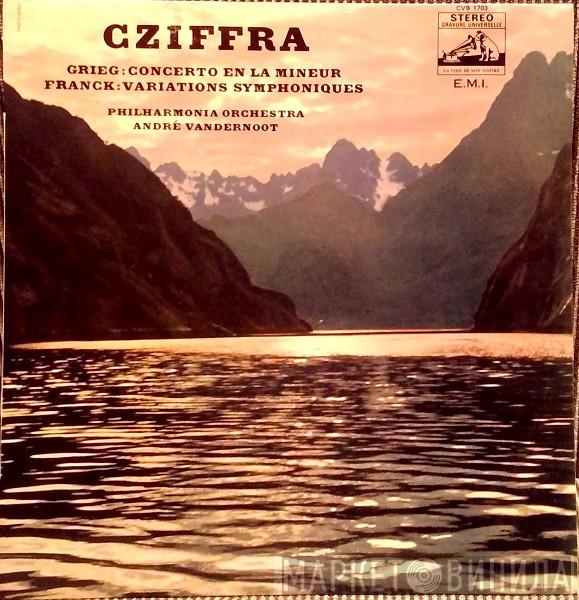 - Gyorgy Cziffra , Edvard Grieg - César Franck , Philharmonia Orchestra  André Vandernoot  - Concerto En La Mineur / Variations Symphoniques