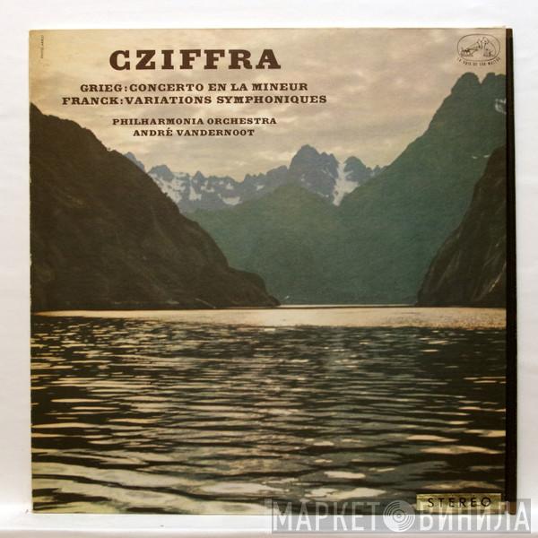 - Gyorgy Cziffra , Edvard Grieg - César Franck , Philharmonia Orchestra  André Vandernoot  - Concerto En La Mineur / Variations Symphoniques