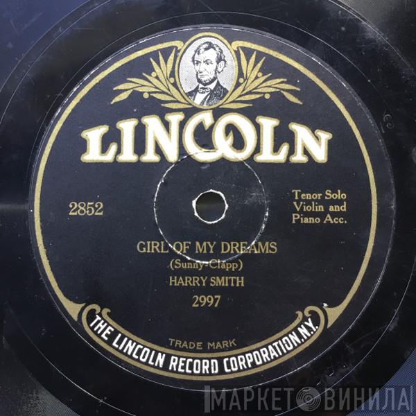 / Harry Smith   Jack Kaufman   - Girl Of My Dreams / When A Blonde Makes Up Her Mind