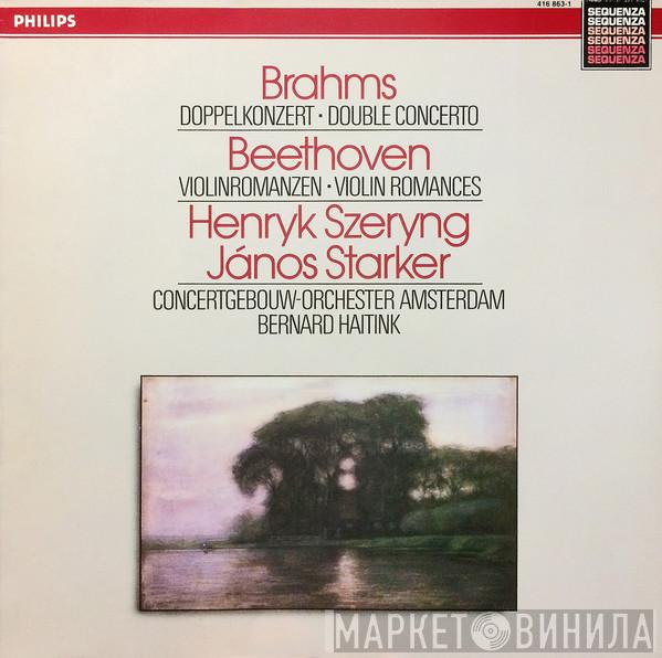 , Henryk Szeryng , Janos Starker , Bernard Haitink  Concertgebouworkest  - Brahms, Doppelkonzert * Double Concerto / Beethoven, Violinromanzen * Violin Romances