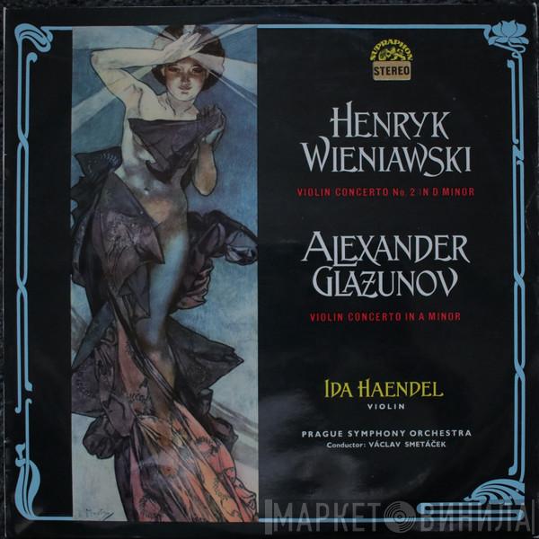 , Henryk Wieniawski , Alexander Glazunov  Ida Haendel  - Violin Concerto No. 2 In D Minor / Violin Concerto In A Minor