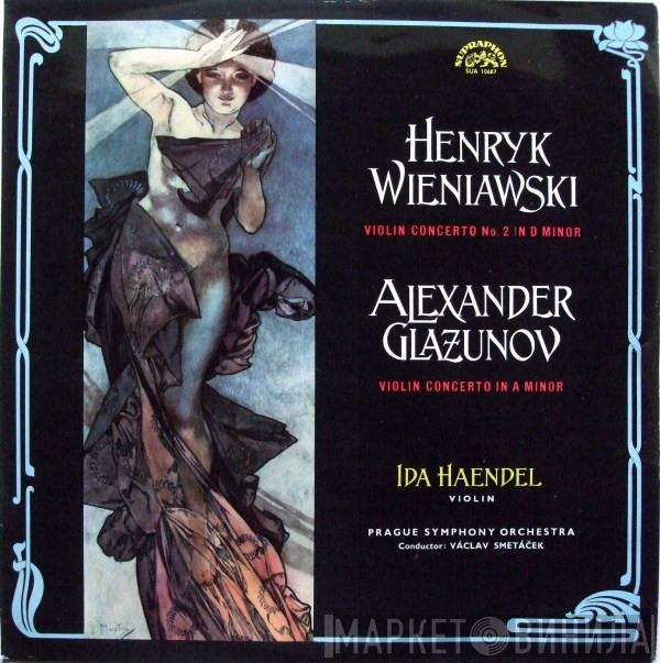 / Henryk Wieniawski - Alexander Glazunov  Ida Haendel  - Violin Concerto No. 2 In D Minor / Violin Concerto In A Minor