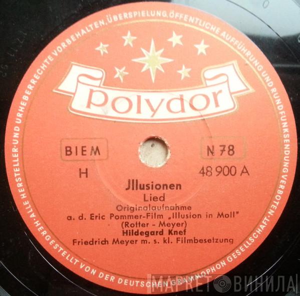 / Hildegard Knef Und Maurice Teynac  Hildegard Knef  - Jllusionen / Du Bist Wunderbar!