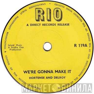 / Hortense And Delroy  The Soul Brothers  - We're Gonna Make It / Ska Shuffle