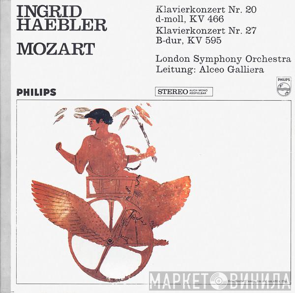 , Ingrid Haebler , Wolfgang Amadeus Mozart , The London Symphony Orchestra  Alceo Galliera  - Klavierkonzert Nr. 20 D-moll, KV 466 / Klavierkonzert Nr. 27 B-dur, KV 595