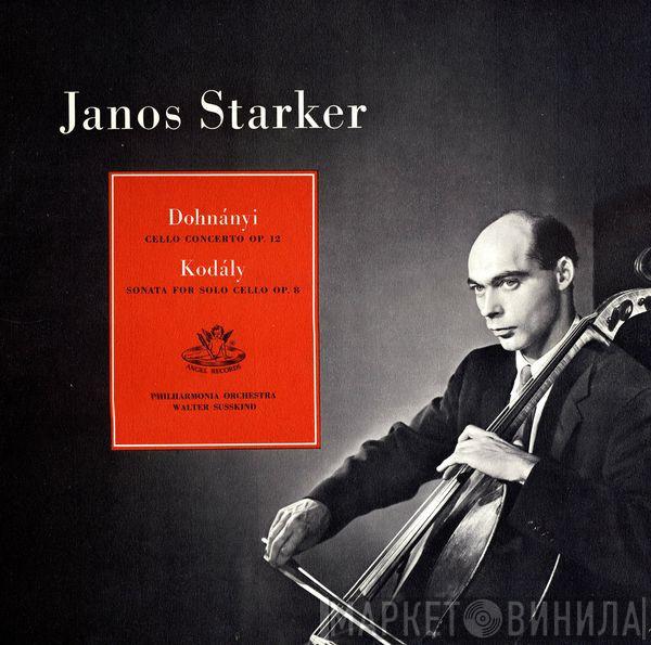 , Janos Starker , Ernst von Dohnányi  Zoltán Kodály  - Cello Concerto, Op. 12 / Sonata For Solo Cello, Op. 8
