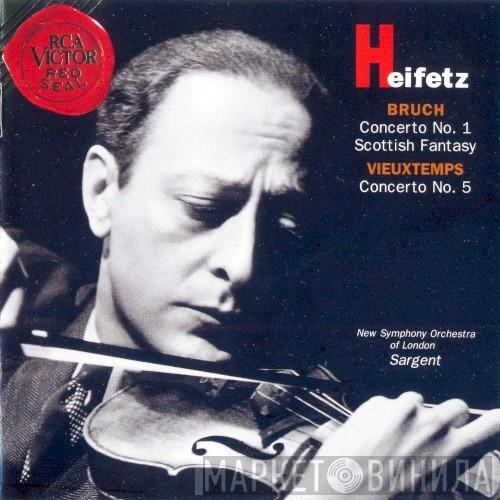 , Jascha Heifetz , Max Bruch  Henri Vieuxtemps  - Concerto No. 1 • Scottish Fantasy / Concerto No. 5