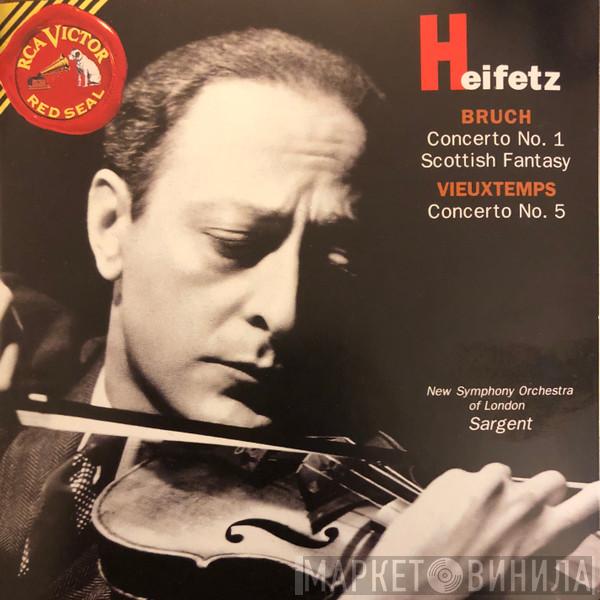 , Jascha Heifetz , Max Bruch  Henri Vieuxtemps  - Concerto No. 1 • Scottish Fantasy / Concerto No. 5