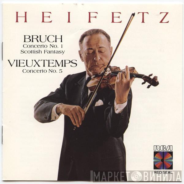 , Jascha Heifetz , Max Bruch  Henri Vieuxtemps  - Concerto No. 1 • Scottish Fantasy / Concerto No. 5
