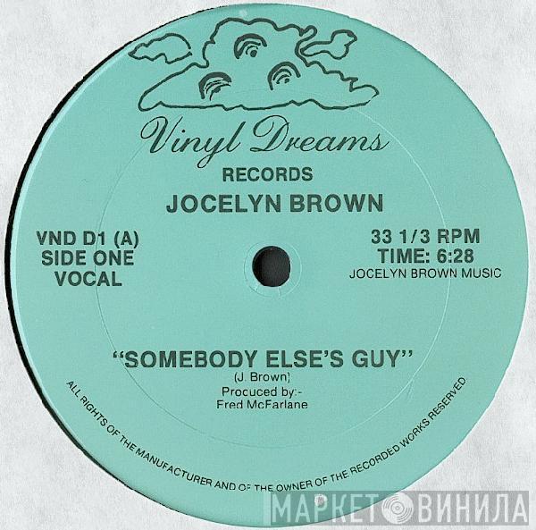 / Jocelyn Brown  Frederick "M.C. Count" Linton  - Somebody Else's Guy / I'm Somebody Else's Guy
