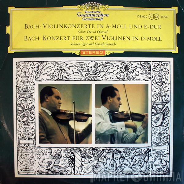 , Johann Sebastian Bach , David Oistrach  Igor Oistrach  - Violinkonzerte In A-Moll Und E-Dur / Konzert Für Zwei Violinen In D-Moll