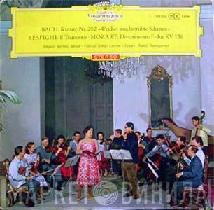 / Johann Sebastian Bach / Ottorino Respighi - Wolfgang Amadeus Mozart , Irmgard Seefried , Festival Strings Lucerne  Rudolf Baumgartner  - Kantate Nr. 202 »Weichet Nur, Betrübte Schatten« / Il Tramonto / Divertimento F-dur KV 138