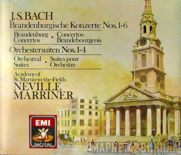 – Johann Sebastian Bach , The Academy Of St. Martin-in-the-Fields  Sir Neville Marriner  - Brandenburgische Konzerte Nos. 1–6  / Orchestersuiten Nos. 1–4