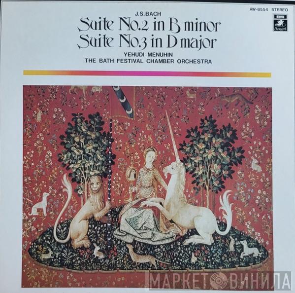, Johann Sebastian Bach , Yehudi Menuhin  Bath Festival Orchestra  - Suite No.2 In B Minor / Suite No.3 In D Major