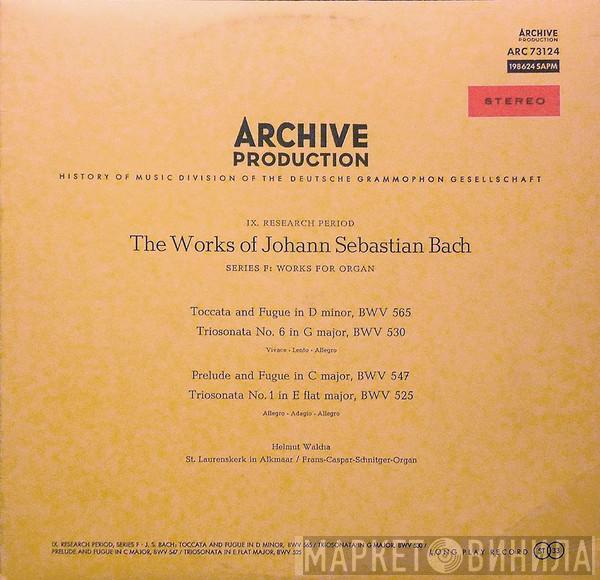 - Johann Sebastian Bach  Helmut Walcha  - Toccata And Fugue In D Minor, BWV 565 / Triosonata No. 6 In G Major, BWV 530 / Prelude And Fugue In C Major, BWV 547 / Triosonata No. 1 In E Flat Major, BWV 525