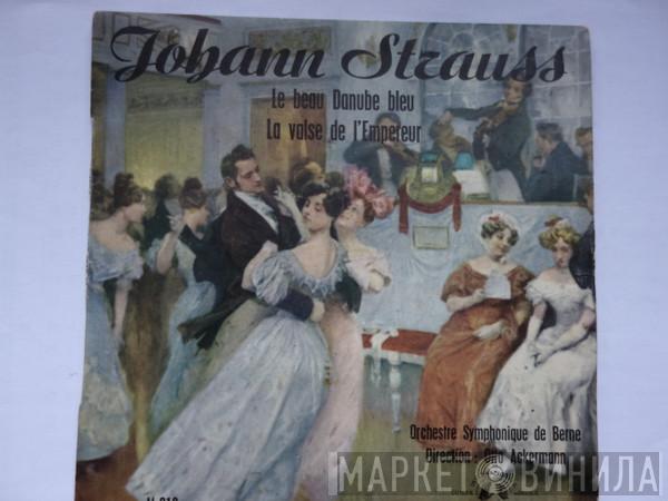 / Johann Strauss Jr. Direction Berner Symphonieorchester  Otto Ackermann  - Le Beau Danube Bleu / La Valse De L'Empereur