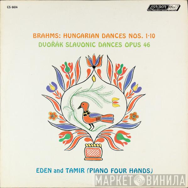 / Johannes Brahms , Antonín Dvořák  Eden And Tamir  - Hungarian Dances Nos. 1-10 / Slavonic Dances, Op. 46