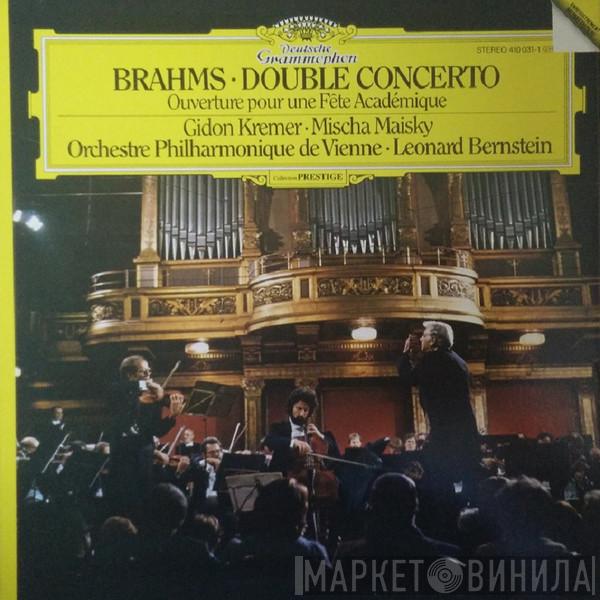 - Johannes Brahms · Gidon Kremer - Mischa Maisky · Wiener Philharmoniker  Leonard Bernstein  - Double Concerto / Ouverture Pour Une Fête Académique