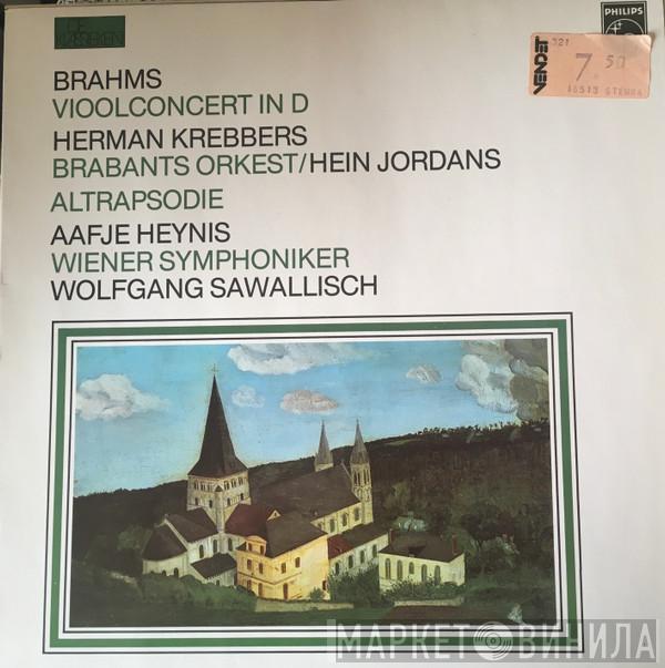 - Johannes Brahms , Herman Krebbers , Het Brabants Orkest , Hein Jordans , Aafje Heynis , Wiener Symphoniker  Wolfgang Sawallisch  - Vioolconcert In D / Altrapsodie