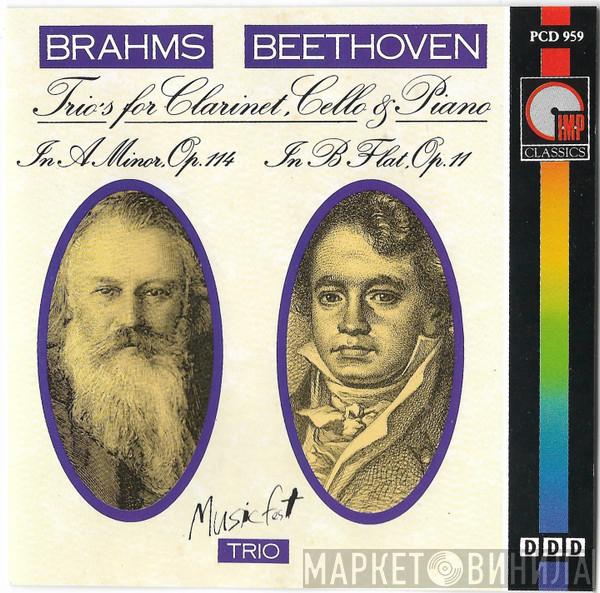 , Johannes Brahms , Ludwig van Beethoven  - Trio's For Clarinet, Cello & Piano: In A Minor, Op. 114 / In B Flat, Op. 11