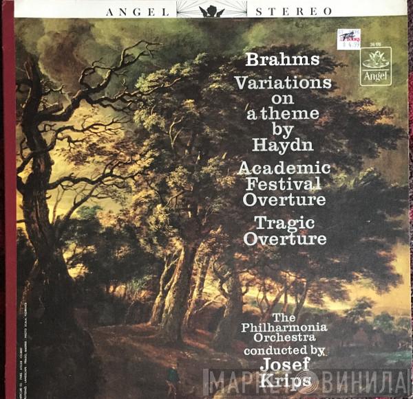 , Johannes Brahms , Philharmonia Orchestra  Josef Krips  - Variations On A Theme By Haydn / Academic Festival Overture / Tragic Overture