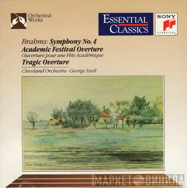 , Johannes Brahms , The Cleveland Orchestra  George Szell  - Symphony 4 / Academic Festival Overture / Tragic Overture