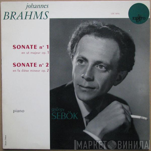 - Johannes Brahms  György Sebök  - Sonate N° 1 En Ut Majeur Op. 1 / Sonate N° 2 En Fa Dièse Mineur Op. 2