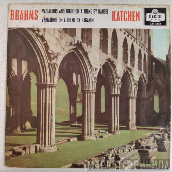 , Johannes Brahms  Julius Katchen  - Handel Variations / Paganini Variations