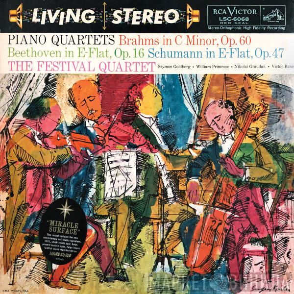 / Johannes Brahms / Ludwig van Beethoven , Robert Schumann  The Festival Quartet  - Piano Quartets