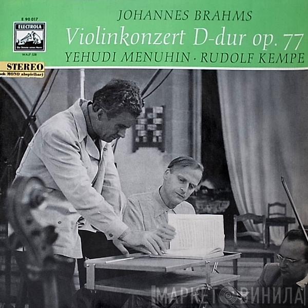 : Johannes Brahms , Yehudi Menuhin , Berliner Philharmoniker  Rudolf Kempe  - Violin Concerto In D Major, Op.77