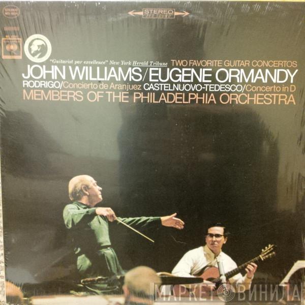 / John Williams  - Eugene Ormandy / Joaquín Rodrigo / Mario Castelnuovo Tedesco  The Philadelphia Orchestra  - Two Favorite Guitar Concertos: Concierto De Aranjuez / Concerto In D