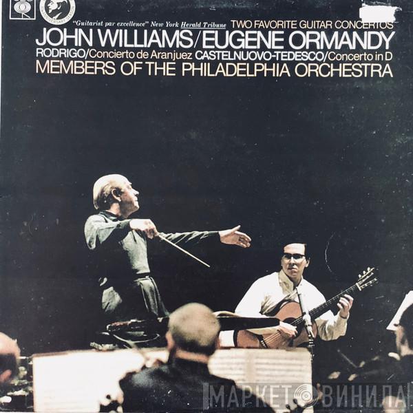 / John Williams  , Eugene Ormandy , The Philadelphia Orchestra / Joaquín Rodrigo  Mario Castelnuovo Tedesco  - Two Favourite Guitar Concertos: Concierto De Aranjuez / Concerto In D