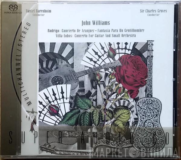 , John Williams  , Joaquín Rodrigo , Heitor Villa-Lobos , English Chamber Orchestra , Daniel Barenboim  Sir Charles Groves  - Rodrigo / Villa-Lobos: Guitar Concertos